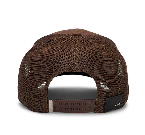 NEW-AMIRI STENCIL TRUCKER HAT
