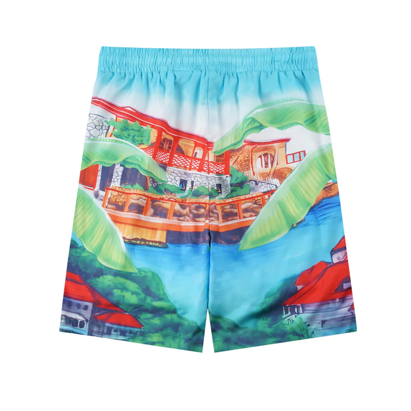 NEW-AMIRI 2025 New Shirt Shorts Set