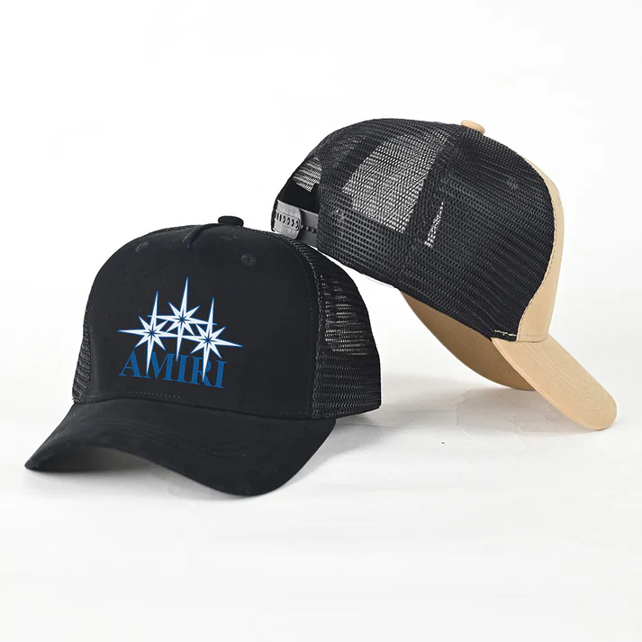 NEW-AMIRI STENCIL TRUCKER HAT
