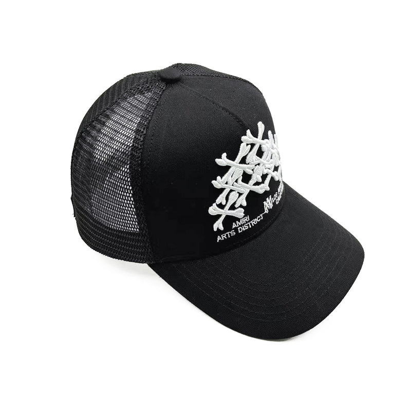 NEW-AMIRI STENCIL TRUCKER HAT