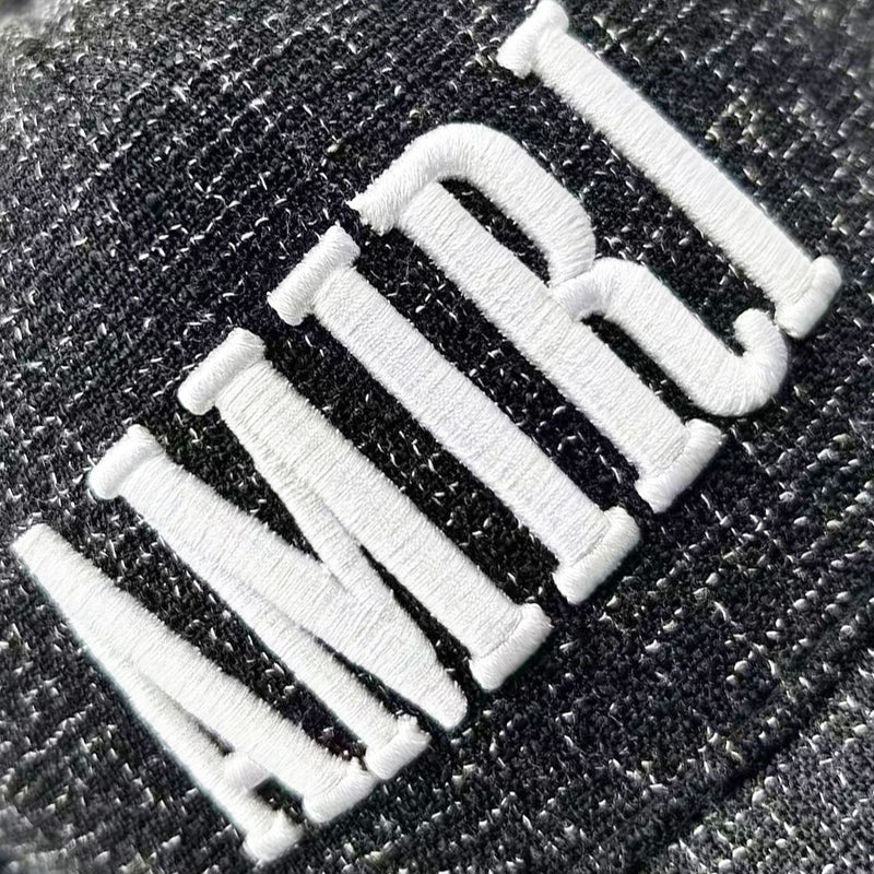 NEW-AMIRI STENCIL TRUCKER HAT