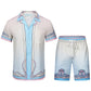 Casablanca Silk Shirt Set