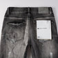 STEOMALL-Purple Jeans 9032