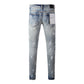 STEOMALL-Purple Jeans 9043