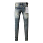 STEOMALL-Purple Jeans 9042