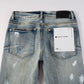 STEOMALL-Purple Jeans 9043